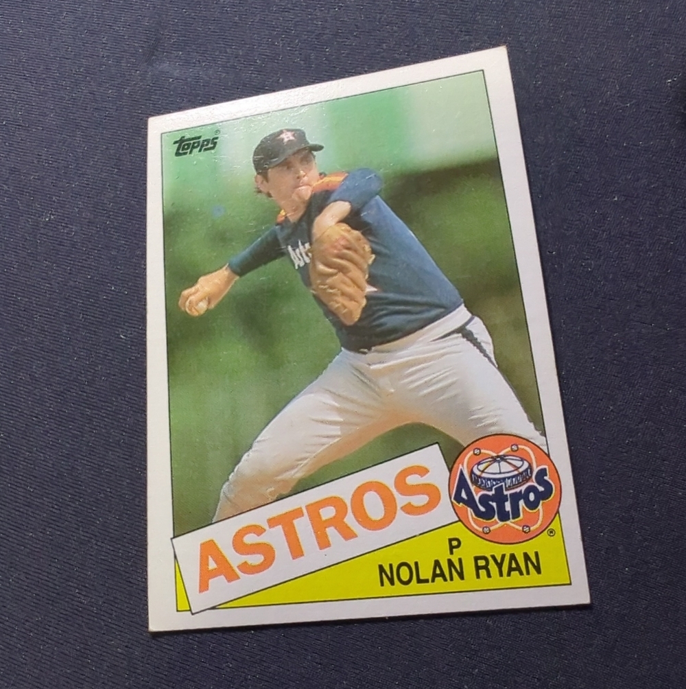 ⚾1985 Topps #760 Nolan Ryan Near Mint